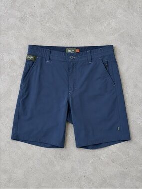 Howler Bros Horizon Hybrid Ripstop Shorts Men 32 Blue Performance Stretch